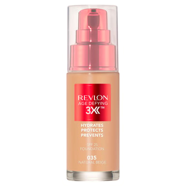Revlon Age Defying Triple Lift Foundation Natural Beige 035 - 30ml