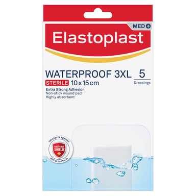 Elastoplast Waterproof 3XL 10cm X 15cm - 1 each