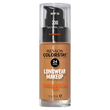 Revlon ColorStay Foundation With Skincare Combination/Oily Natural Tan 1 each
