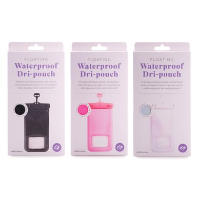 IS Gift Floating Waterproof Dri Pouch Assorted 1 each