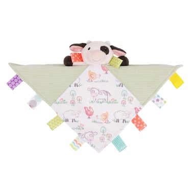 Mary Meyer Taggies Buttercup Cow Character Blanket 1 each