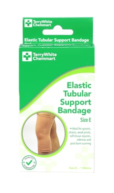 TerryWhite Chemmart Elastic Tubular Bandage Size E - 1m