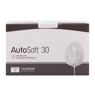 Tandem AutoSoft 30 Infusion Set t:lock (13mm/110cm) x 10