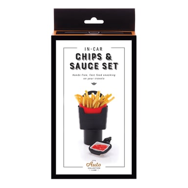 Is Gift In-Car Chips And Sauce Holder 2 piece