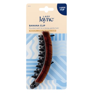 Lady Jayne Banana Clip Large 1 each