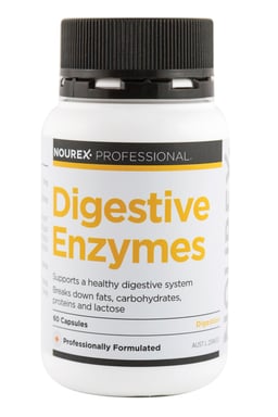 Nourex Professional Digestive Enzymes 60 Capsules