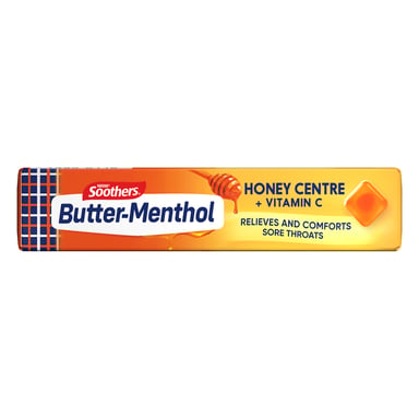 Butter Menthol Honey Centre Stick 10 lozenges