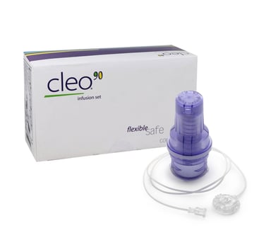 Cleo 90 Infusion Set (6mm/107cm) x 10