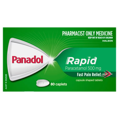 Panadol Rapid 80 caplets