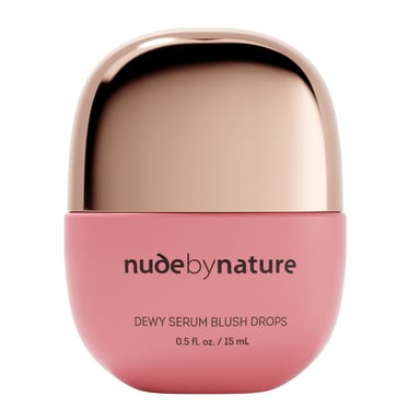 Nude By Nature Dewy Serum Blush Drops 01 Pink Petal 15ml