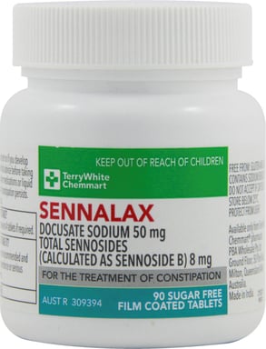 TerryWhite Chemmart Sennalax  90 tablets