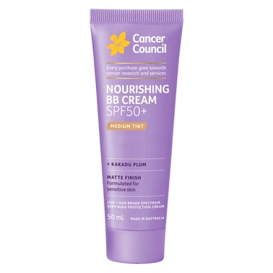 Cancer Council Face Day Wear BB Cream Medium SPF50+ - 50ml