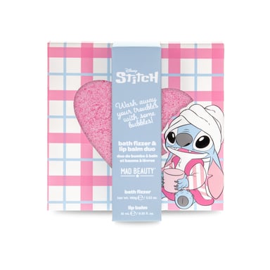 Disney Stitch Pamper Fizzer & Lip Balm 1 each