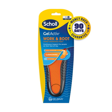 Scholl Gel Activ Insole Work & Boot Large 1 each