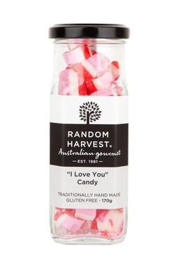Random Harvest I Love you Candy 170g