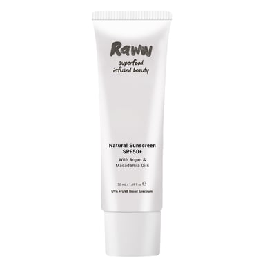 Raww Natural Sunscreen SPF50 - 50ml