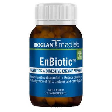 Bioglan Medlab Enbiotic 60 capsules