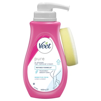 Veet In Shower Hair Removal Cream For Sensitive Skin 400ml