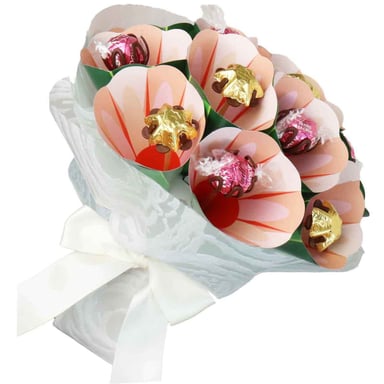 Edible Blooms Pink Bouquet 1 unit