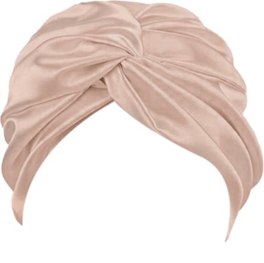 Wicked Sista Deluxe Satin Sleep Turban Latte 1 each