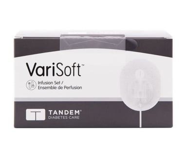 Tandem VariSoft Infusion Set t:lock (17mm/60cm) x 10