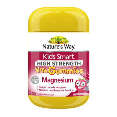 Nature's Way Kids Smart High Strength Vita Gummies Magnesium 50 pastilles