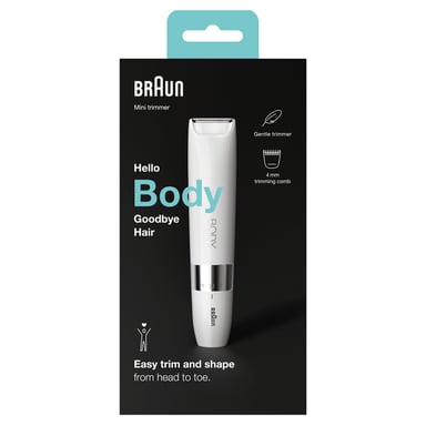Braun Body Mini Trimmer BS1000 - 1 unit