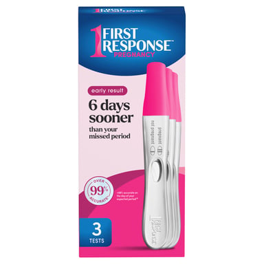 First Response Pregnancy Early Result Test In-Stream 3 pack