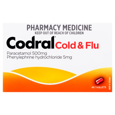 Codral PE Cold & Flu 48 tablets