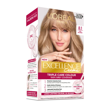 L'Oreal Paris Excellence Creme 8.1 Ash Blonde 1 each