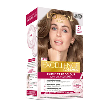 L'Oreal Paris Excellence Creme 7.1 Dark Ash Blonde 1 each