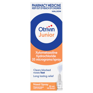 Otrivin Nasal Spray Measured Dose Junior 10ml