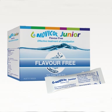 MOVICOL Powder Junior Flavour Free 30 sachets