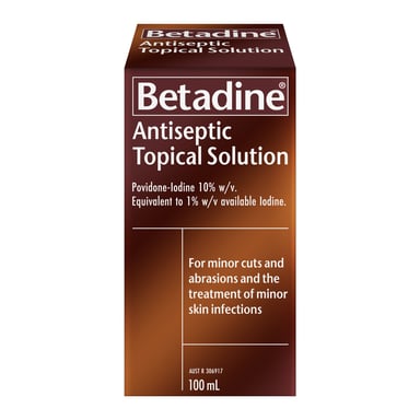 Betadine Antiseptic Liquid 10% - 100ml