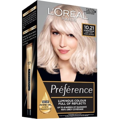 L'Oreal Paris Preference 10.21 Alaska 1 each
