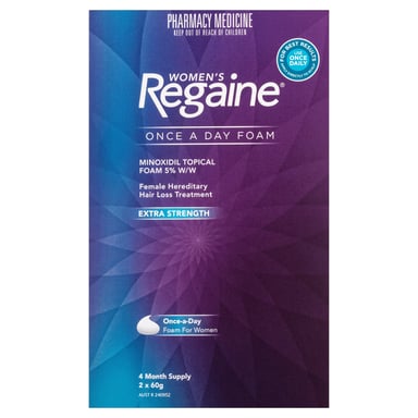 Regaine Hair Loss Foam Treatment For Women 4 Month Supply 120g