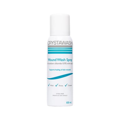 Crystawash Wound Spray 100ml