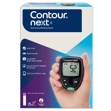 Ascensia Contour Next Blood Glucose Monitor 1 each