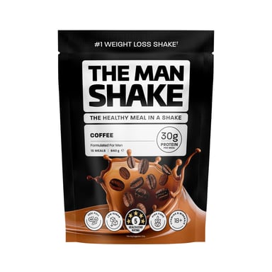 The Man Shake Meal Replacement Coffee 840g