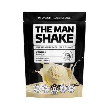 The Man Shake Meal Replacement Vanilla 840g