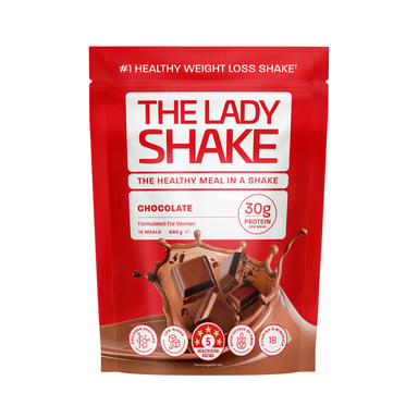 The Lady Shake Meal Replacement Chocolate 840g