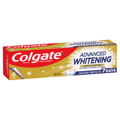 Colgate Toothpaste White + Tartar 115g