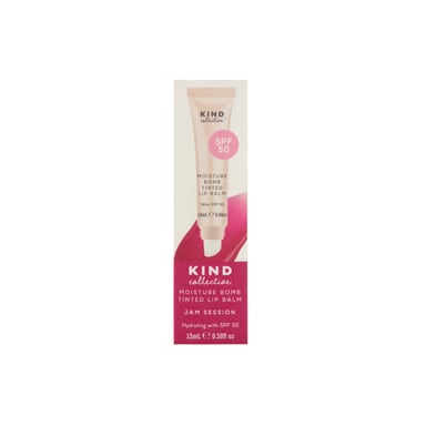 Kind Collective Moisture Bomb Tinted Lip Balm SPF50 - Jam Session 18g