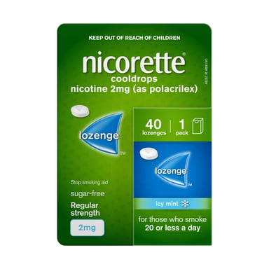 Nicorette Cooldrops 2mg - 40 lozenges