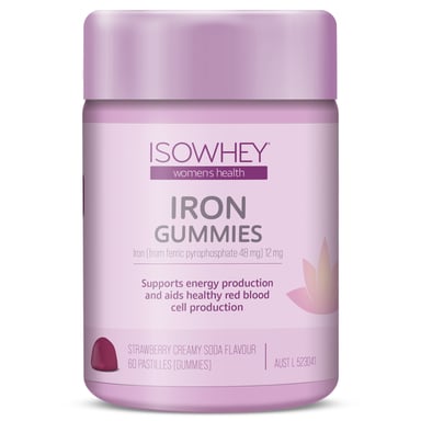 Isowhey Women's Health Iron Gummies 60 each