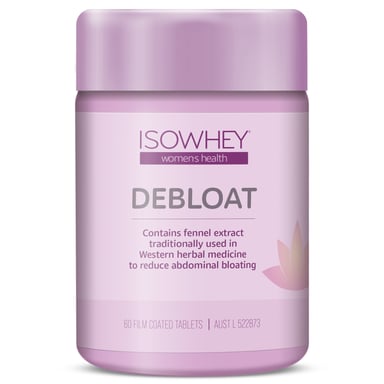 Isowhey Women's Health Debloat Tabs 60 each