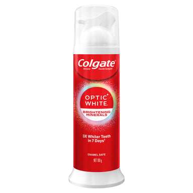 Colgate Optic White Toothpaste Pump 100g