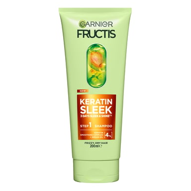 Garnier Fructis Keratin Sleek Shampoo 200ml
