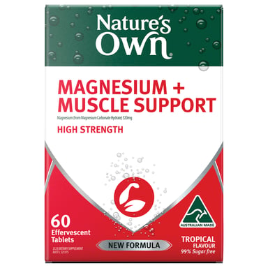 Nature's Own Magnesium + Energy Effervescent Tablets 20 tablets