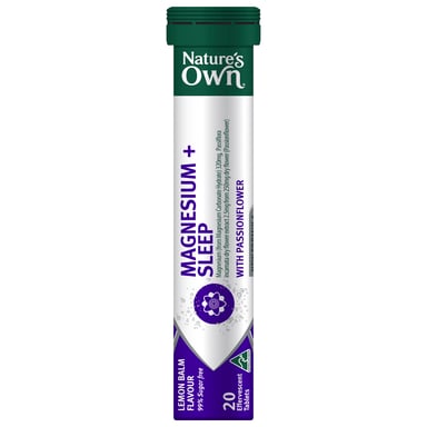 Nature's Own Magnesium + Sleep Effervescent Tablets 20 tablets